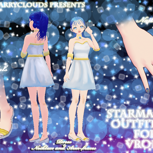 Star Maiden Outfit Set for VRoid
