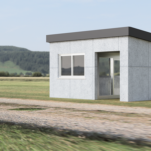 シンプル駅舎-Fusion360サンプルデータ