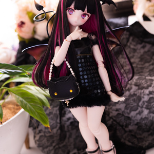 ディーラー様製　KUMAKO MDD 1/4ドール シューズ　靴　マスタード BJDドール用靴 MDD/MSD/kumakoサイズ通用 全10色 球体関節人形