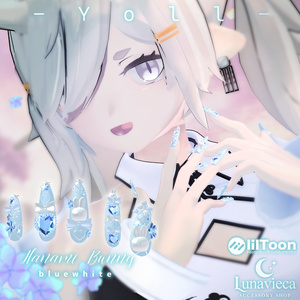 21アバター対応【MA対応】🌸🐇 Hanami Bunny nail（ハナミ・バニー） 🐇🌸春にぴったりなネイルチップ 缩略图 19