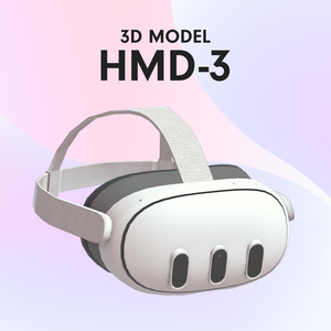 【3Dモデル】HMD-3【無料版 / MA対応版】