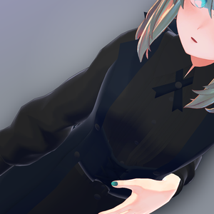 【メリノ用衣装】ロングジレコーデ