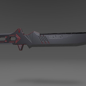 Prototype Zero Fire Sword