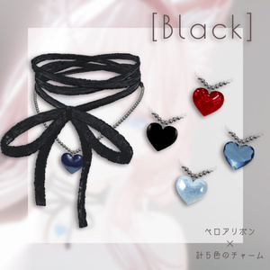 ベロアリボンチョーカー - velour ribbon choker【VRChat向け】 缩略图 4