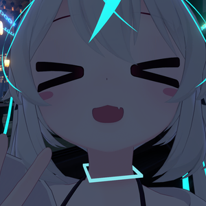 【無料】VRChat想定　喋ると光ったり動いたりするリング