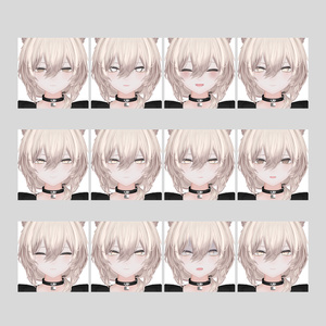 【真央】かっこいい表情セット Face BlendShape iixiona 缩略图 2