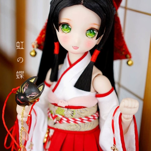 1/3(1/4)スケール ドール用 クローゼット タイプ① ブラック