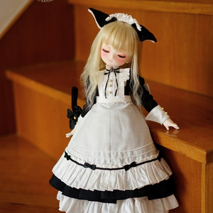 Kumakoちゃん 1/4ドール *お洋服* シフォンワンピースセット