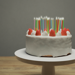 誕生日ケーキ