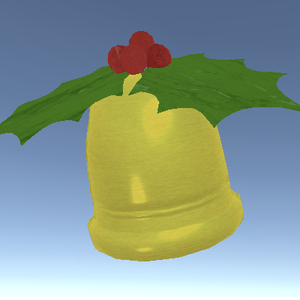 【3Dモデル】クリスマスのベル【無償版あり】