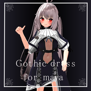 [舞夜用] ゴシックドレス Gothic Dress for Maya(PB対応)