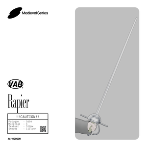 [Medieval Series] Rapier