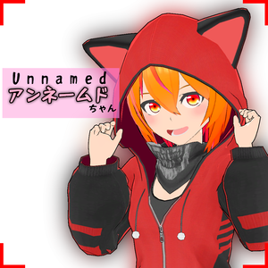 【オリジナル3Dモデル】アンネームドちゃん