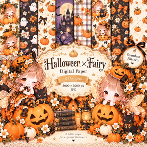 Halloween Fairy Collection　3000×3000pix　🎃