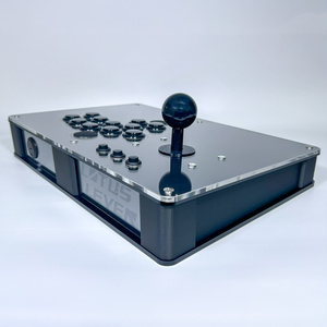 即納中型オール24mmボタン仕様コンパクトアケコンケースタイプ2高さ