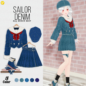 無料 Vroid Denimpants Ver 2 4color デニムパンツver 2 テクスチャ Koyomi Works Booth