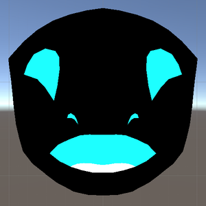Protogen Face - open visor