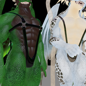 Draconian - Mankini + Mankini Harness