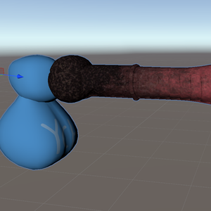 Horse Dragon hybrid Dick asset