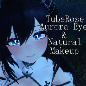 TubeRose Aurora Eye Texture (5 Color) & Natural Face Makeup Texture