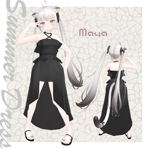 【ユギミヨ・舞夜・竜胆】サマードレス / Summer Dress 缩略图 4