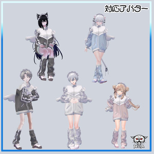 VRC衣装～ぷるぷる羽の天使服～ 缩略图 2