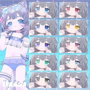 水面アイ_Minamo Eye Texture&Material set＋α【キプフェル / Kipfel】 缩略图 3