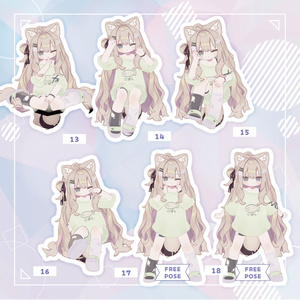 【無料あり】🤍photogenic POSE animation 18+4🤍【kipfel/Mamehinata/ELusion/Usasaki/Rue】 缩略图 9
