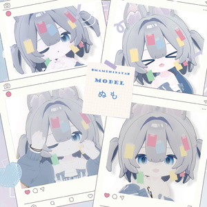 【全アバター対応】ふせんメモアクセ【MA設定済み】 缩略图 6