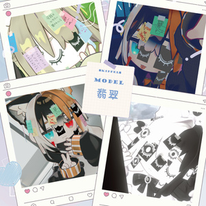 【全アバター対応】ふせんメモアクセ【MA設定済み】 缩略图 7