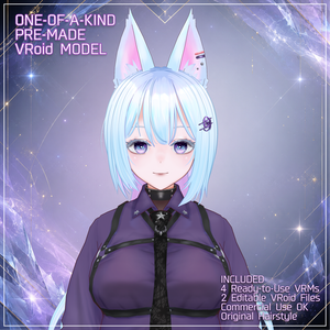 <<adopt me>> fox girl 【キャラ販売/著作権譲渡】狐娘モデル 3D model adoptable
