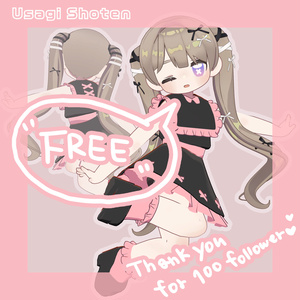 【FREE/無料】まめふれんず対応♡地雷系セーラー【Thank you 100 followers♡】