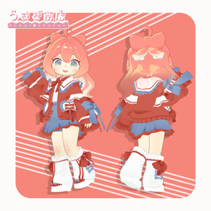 Ribbon Sailor Cardigan【複数アバター対応】 缩略图 7