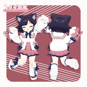 Ribbon Sailor Cardigan【複数アバター対応】 缩略图 8