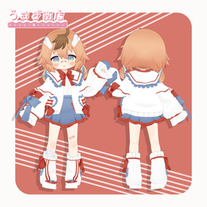 Ribbon Sailor Cardigan【複数アバター対応】 缩略图 12