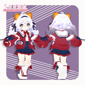 Ribbon Sailor Cardigan【複数アバター対応】 缩略图 6
