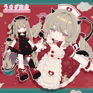 ꒰対応追加SALE❕꒱小悪魔チャイナース【複数アバター対応】#うさぎ商店 缩略图 12