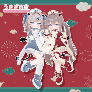 ꒰対応追加SALE❕꒱小悪魔チャイナース【複数アバター対応】#うさぎ商店 缩略图 14