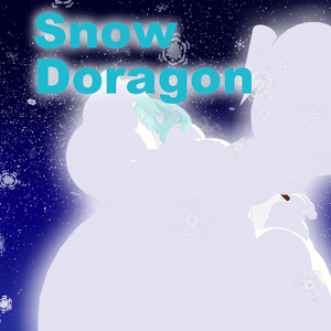 3Dアバター 【Snow Doragon(スノードラゴン)】
