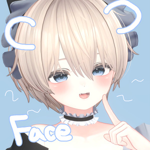 ⚝Manuka⚝ Face シェイプキー ,Face Blendshape animation