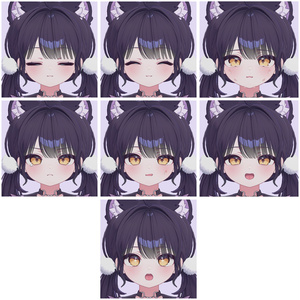 ⚝Chocolat⚝ Face シェイプキー ,Face Blendshapes animation 缩略图 4