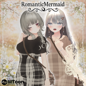 【17アバター対応】🍃ロマンティックマーメイドワンピース🍃
