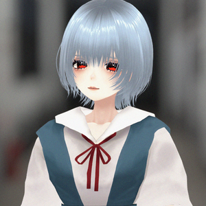 【無料 / FREE!】エヴァ風 女子生徒制服セット / Anime-Style School Uniform (Eva Inspired)【 #VRoid 】