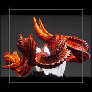 【DragonHornシリーズ】DragonHorn_L 新赫鱗【3Dモデル衣装・装飾品】 缩略图 5