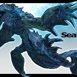 【オリジナル3Dモデル】SeaDragon