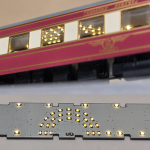 60004 北斗星1・2号JR北海道編成12両用内装パーツセット（Tomix 98676