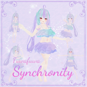 ✨【舞夜maya対応水着】ふわふわ★シンクロ二ティー