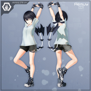 【オリジナル3Dモデル】Remuy:Re -レムイ- v1.1.1 缩略图 3