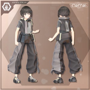【オリジナル3Dモデル】Naffal -ナファル- v1.0.1 缩略图 3