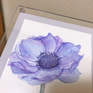 水彩画（原画のみで額はつきません）「雨の匂い